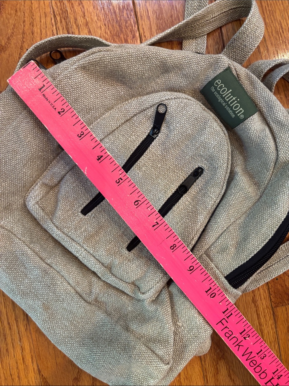 Evolution hemp backpack - Picture 4 of 6